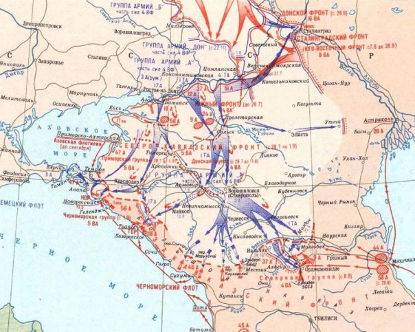 Битва за Северный Кавказ во время Второй мировой войны