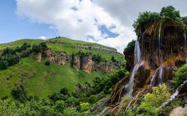Северный Кавказ. Группа водопадов Гедмишх